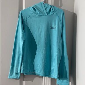 Vineyard Vines Blue Hooded Rashguard